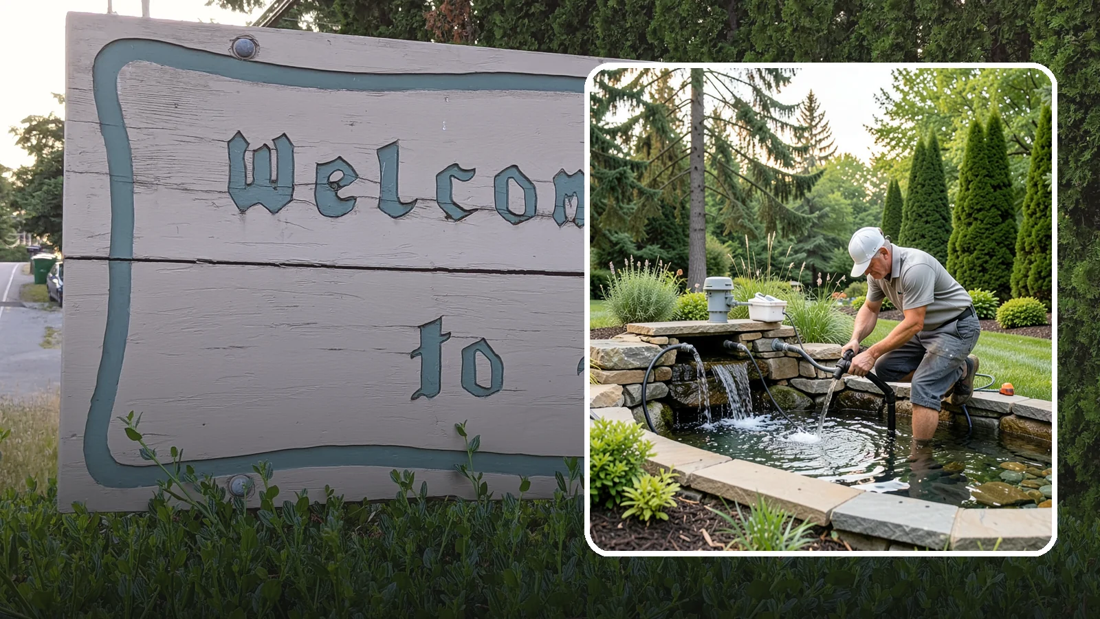 Water Feature Repair in Brier, Snohomish County, WA - Repair of pumps, leaks, plumbing, and liners to get your water feature running clear and reliably again.