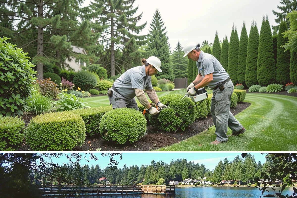 Water Feature Repair in Federal Way, King County, WA - Repairs done spring through fall while features run.