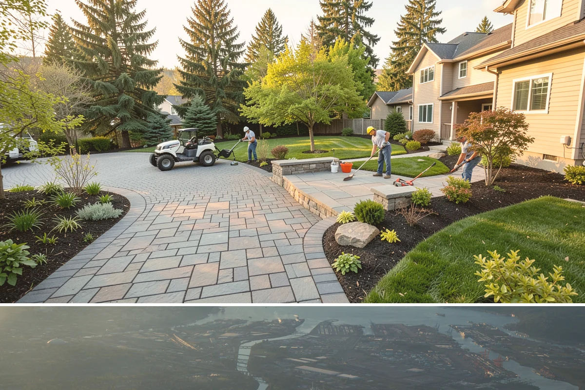 Water Feature Repair in Fife, Pierce County, WA - Repairs done spring through fall while features run.