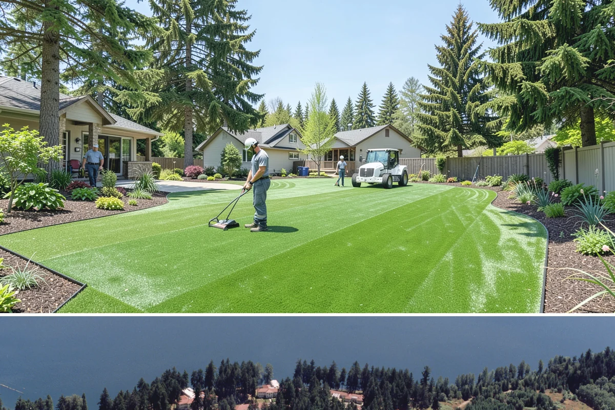 Water Feature Repair in Lakewood, Pierce County, WA - Repairs done spring through fall while features run.