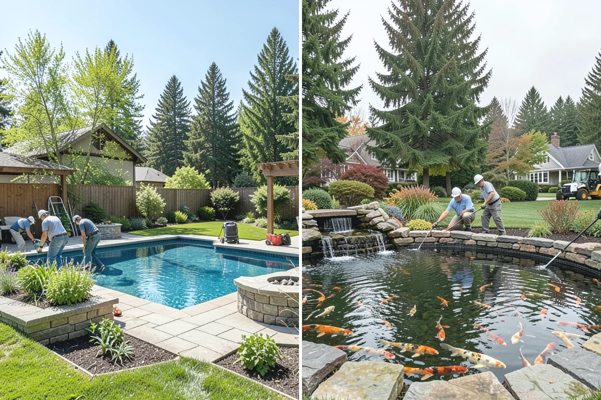 Water Feature Repair in Marysville, Snohomish County, WA - Diagnose the problem and inspect equipment