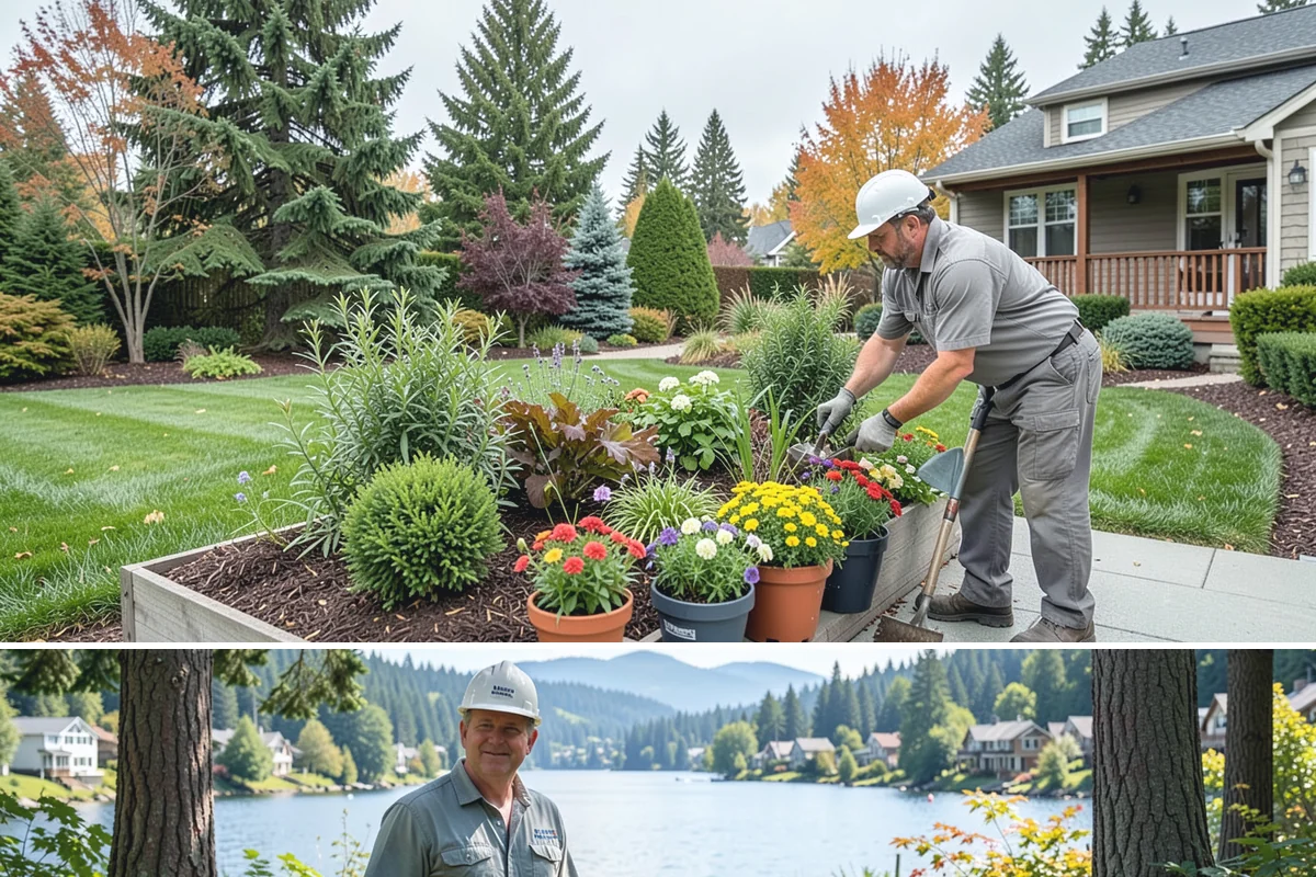 Water Feature Repair in Milton, King County, WA - Repairs done spring through fall while features run.