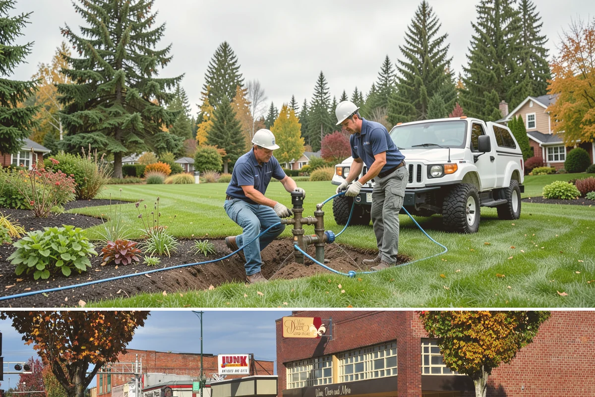 Water Feature Repair in Puyallup, Pierce County, WA - Repairs done spring through fall while features run.