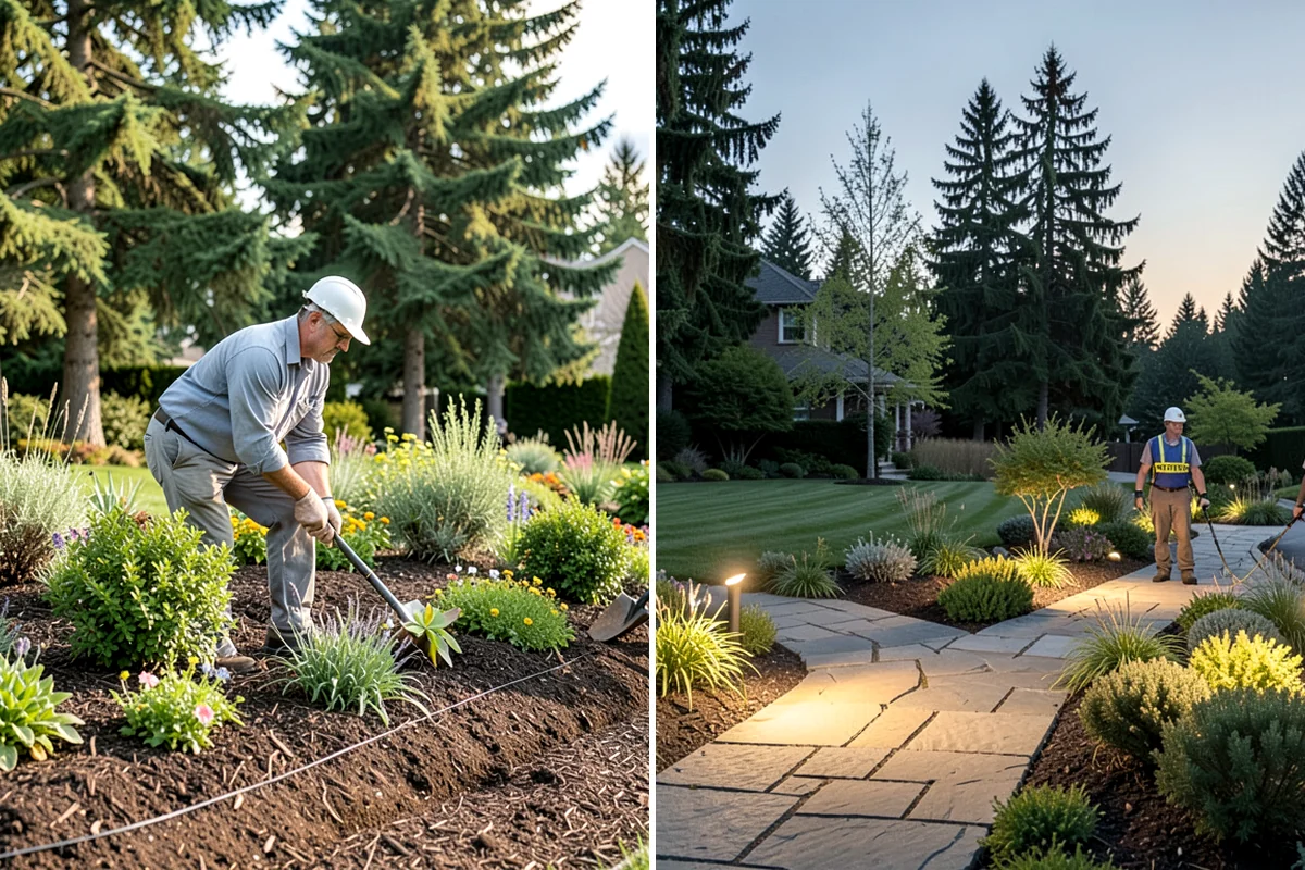 Waterfall Installation in Arlington, Snohomish County, WA - Design the waterfall and water path