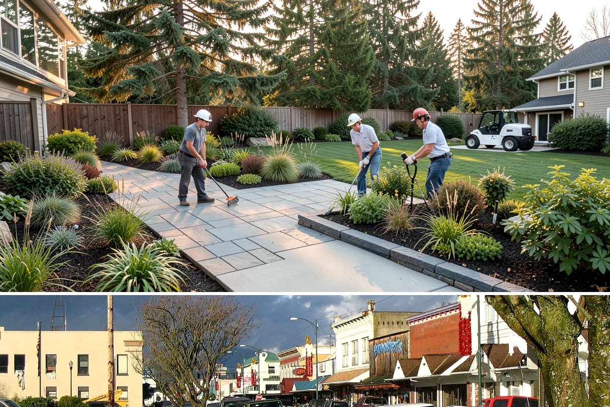 Waterfall Installation in Arlington, Snohomish County, WA - Best built spring through fall.