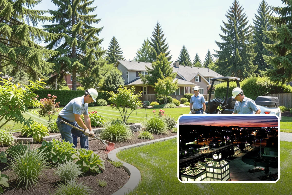 Waterfall Installation in Auburn, King County, WA - The sight and sound of cascading water