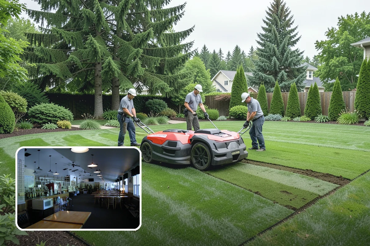 Waterfall Installation in Black Diamond, King County, WA - The sight and sound of cascading water