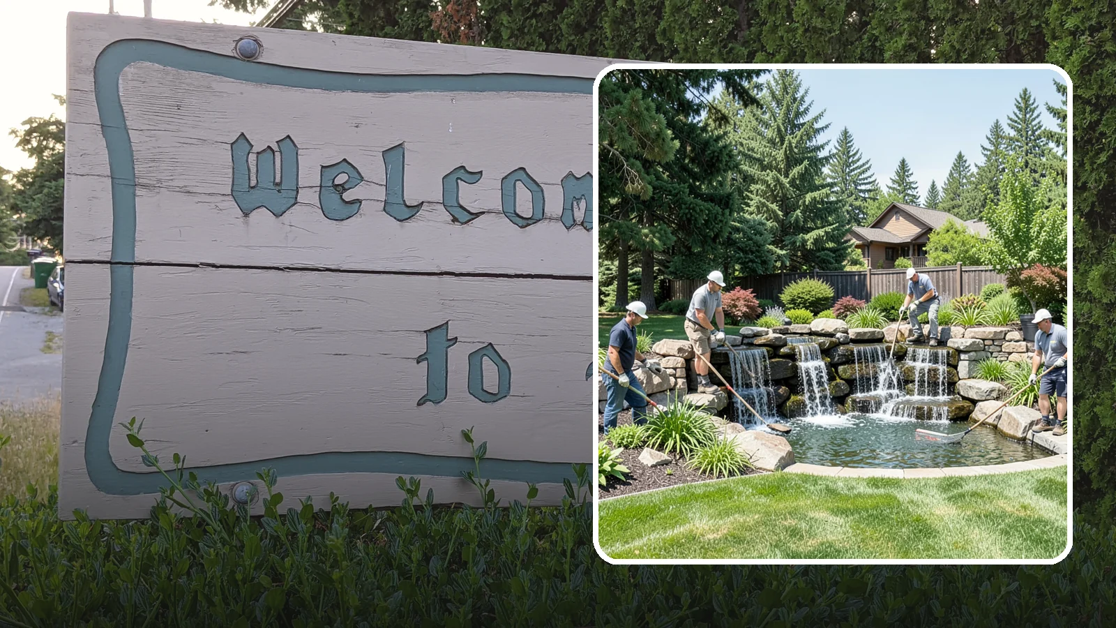 Waterfall Installation in Brier, Snohomish County, WA - Natural-looking waterfalls that add the sight and sound of cascading water to your landscape.