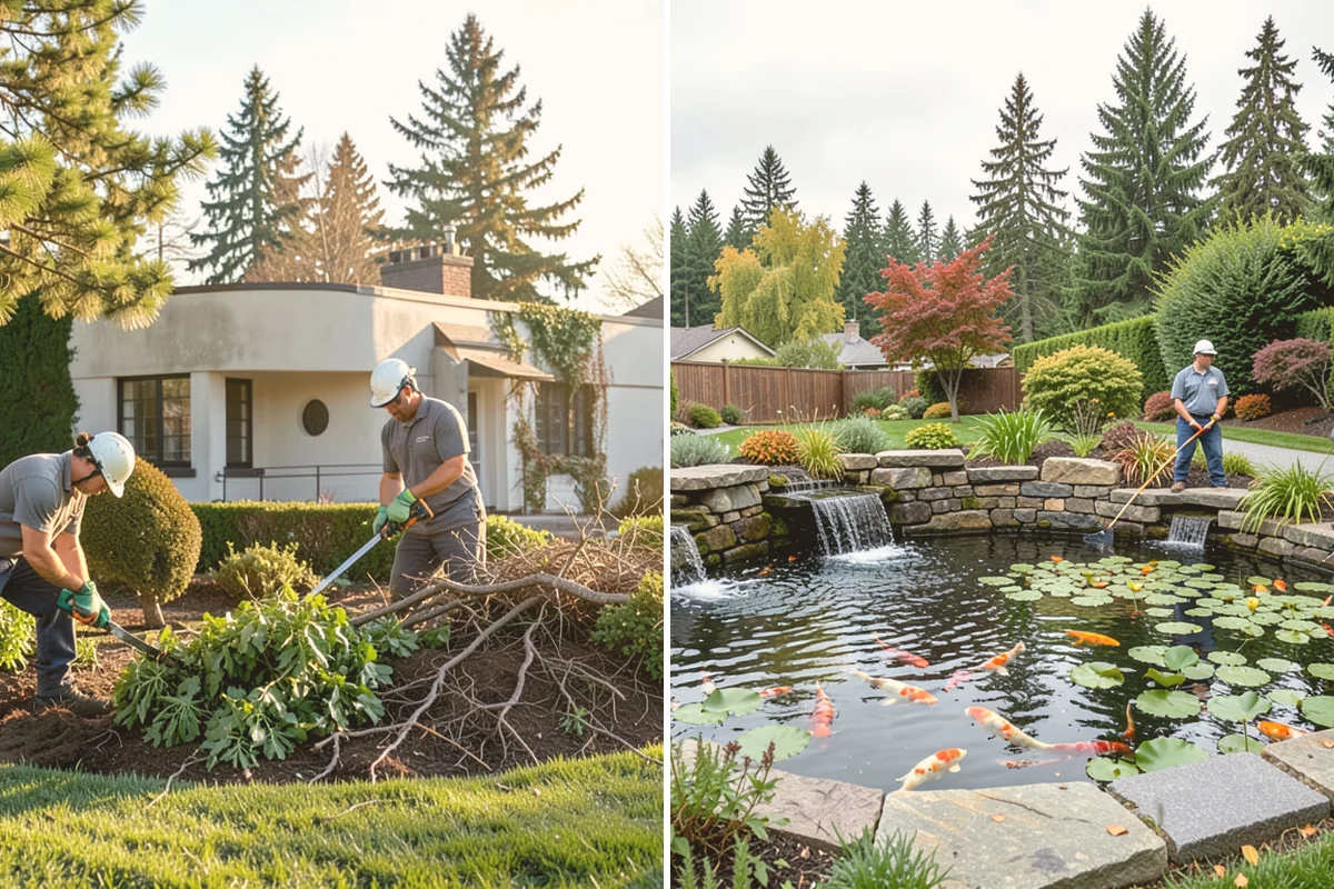 Waterfall Installation in Brier, Snohomish County, WA - Design the waterfall and water path