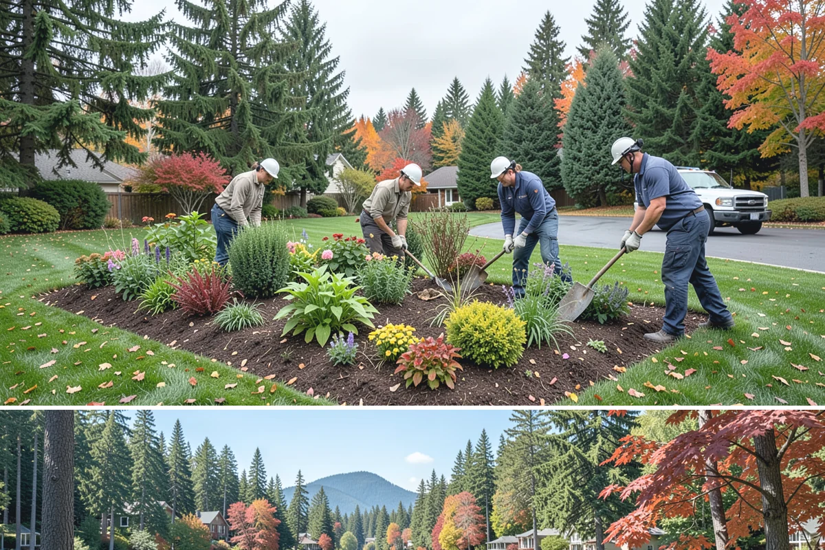 Waterfall Installation in Covington, King County, WA - Best built spring through fall.