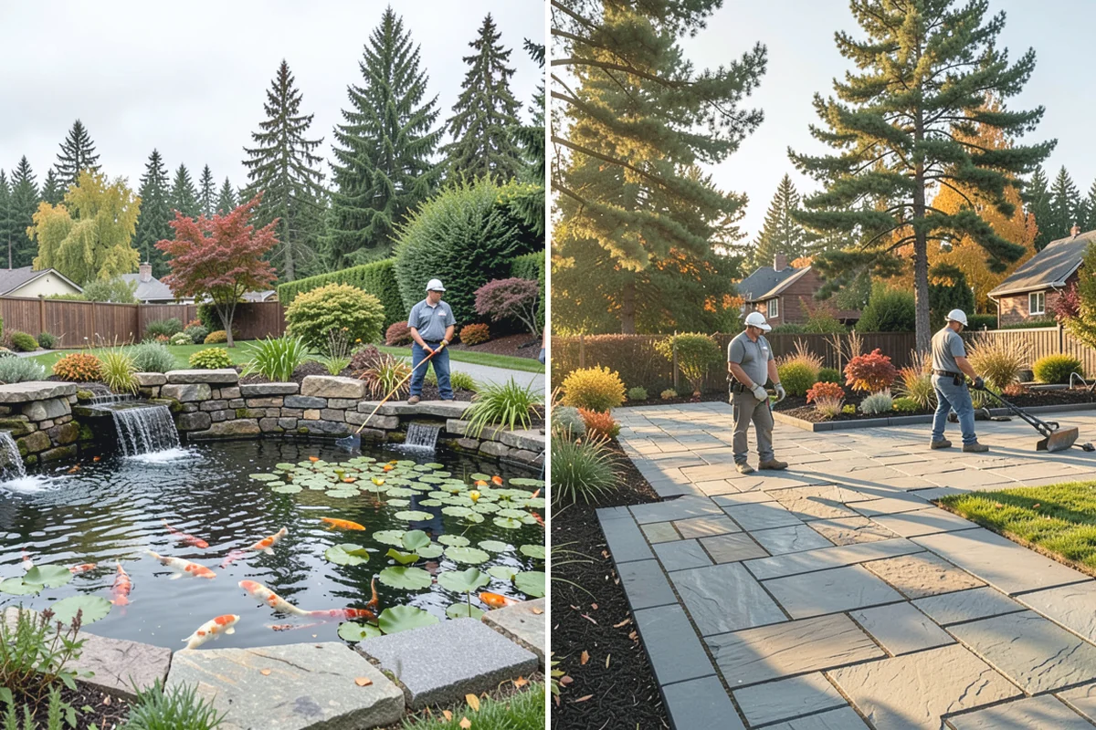 Waterfall Installation in Darrington, Snohomish County, WA - Design the waterfall and water path