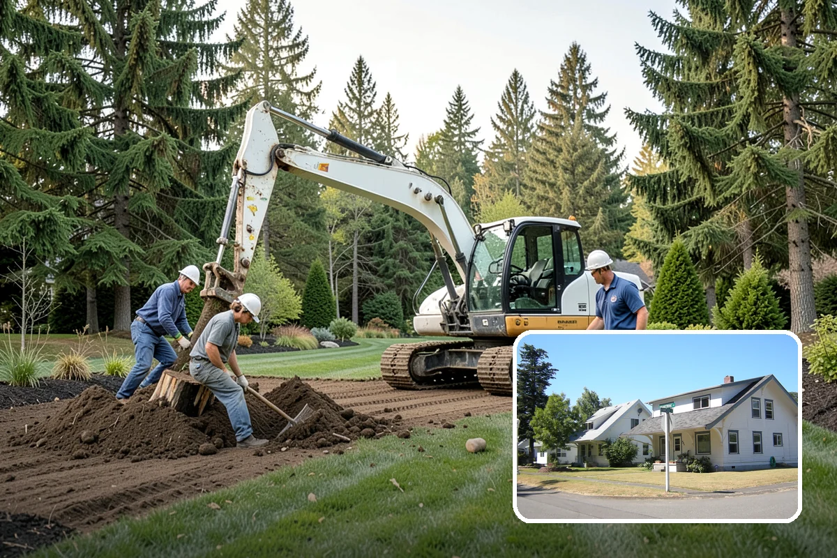 Waterfall Installation in DuPont, Pierce County, WA - The sight and sound of cascading water