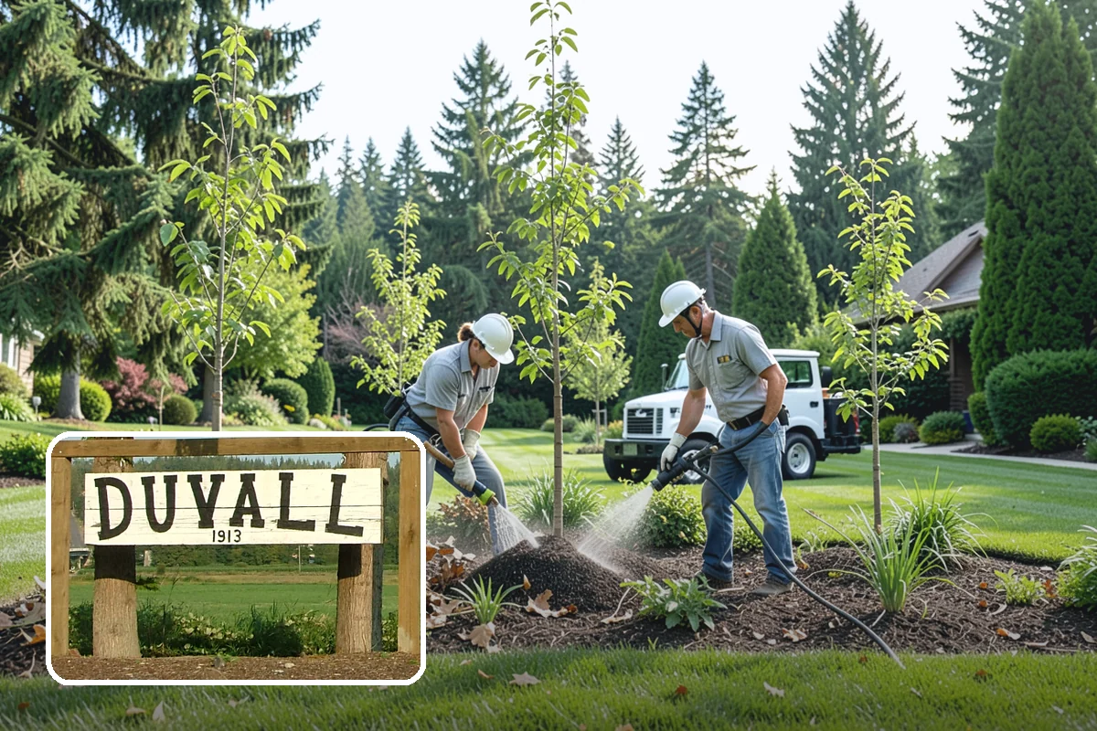 Waterfall Installation in Duvall, King County, WA - The sight and sound of cascading water