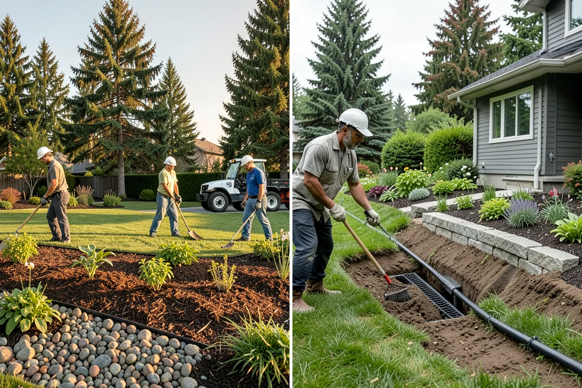 Waterfall Installation in Everett, Snohomish County, WA - Design the waterfall and water path