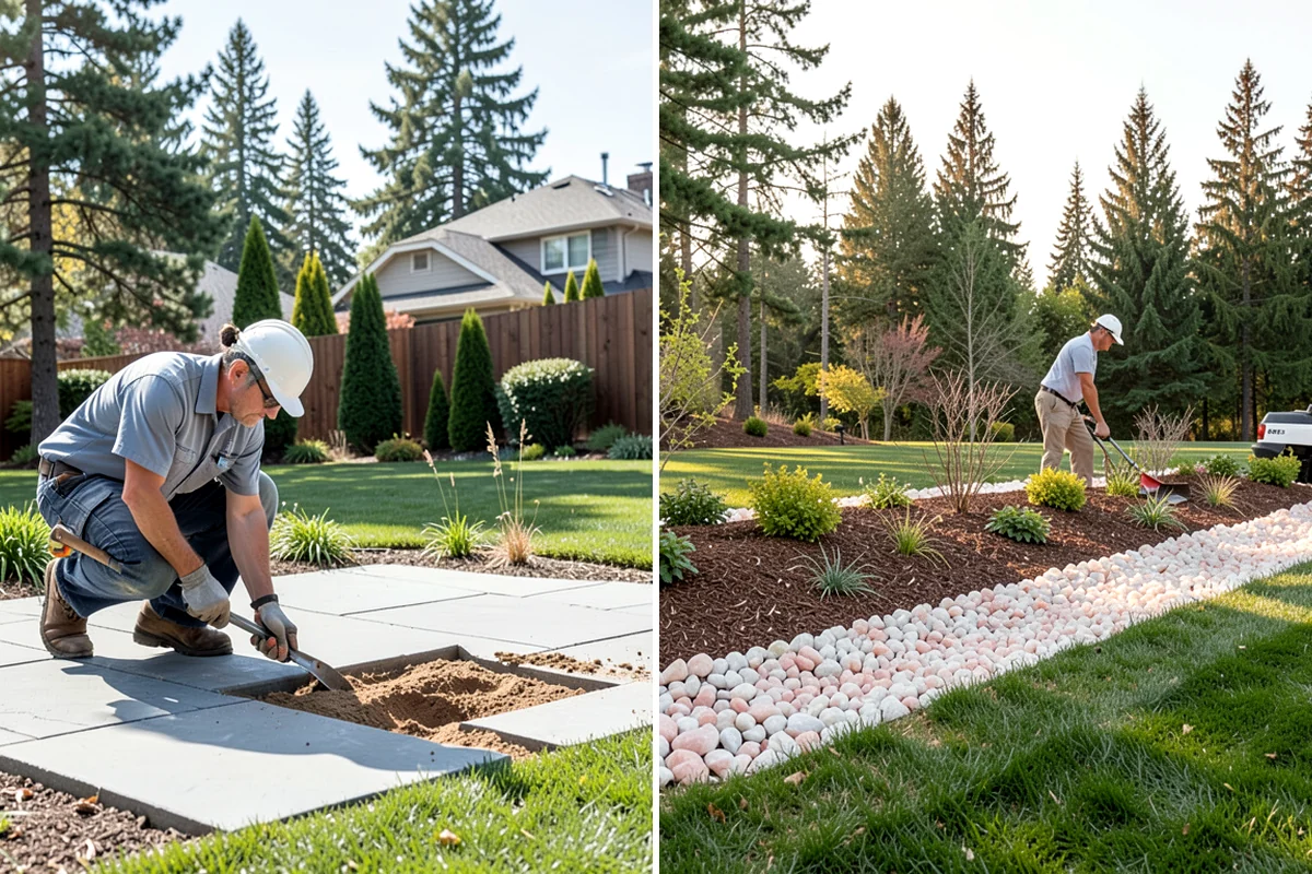 Waterfall Installation in Federal Way, King County, WA - Design the waterfall and water path