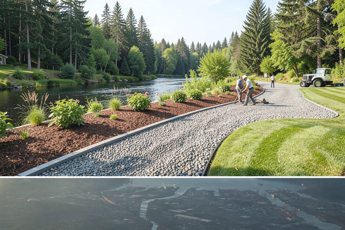 Waterfall Installation in Fife, Pierce County, WA - Best built spring through fall.