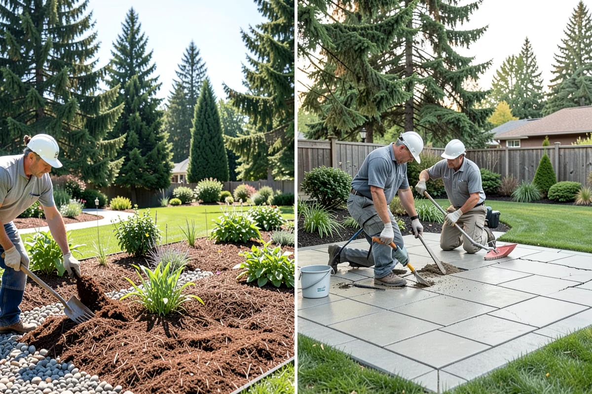 Waterfall Installation in Gig Harbor, Pierce County, WA - Design the waterfall and water path