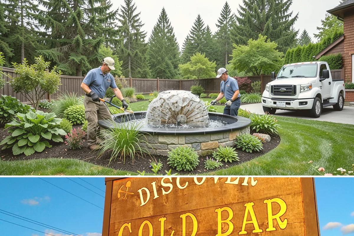 Waterfall Installation in Gold Bar, Snohomish County, WA - Best built spring through fall.