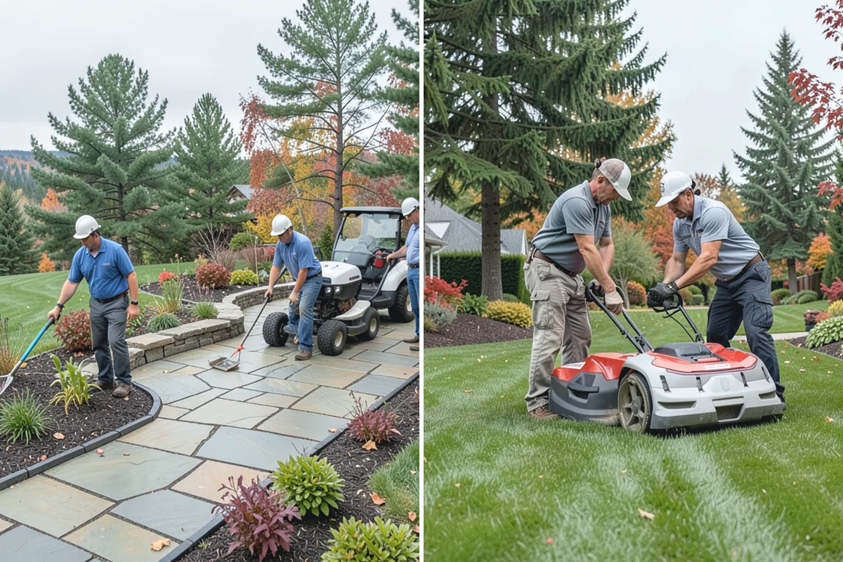 Waterfall Installation in Hamilton, Skagit County, WA - Design the waterfall and water path