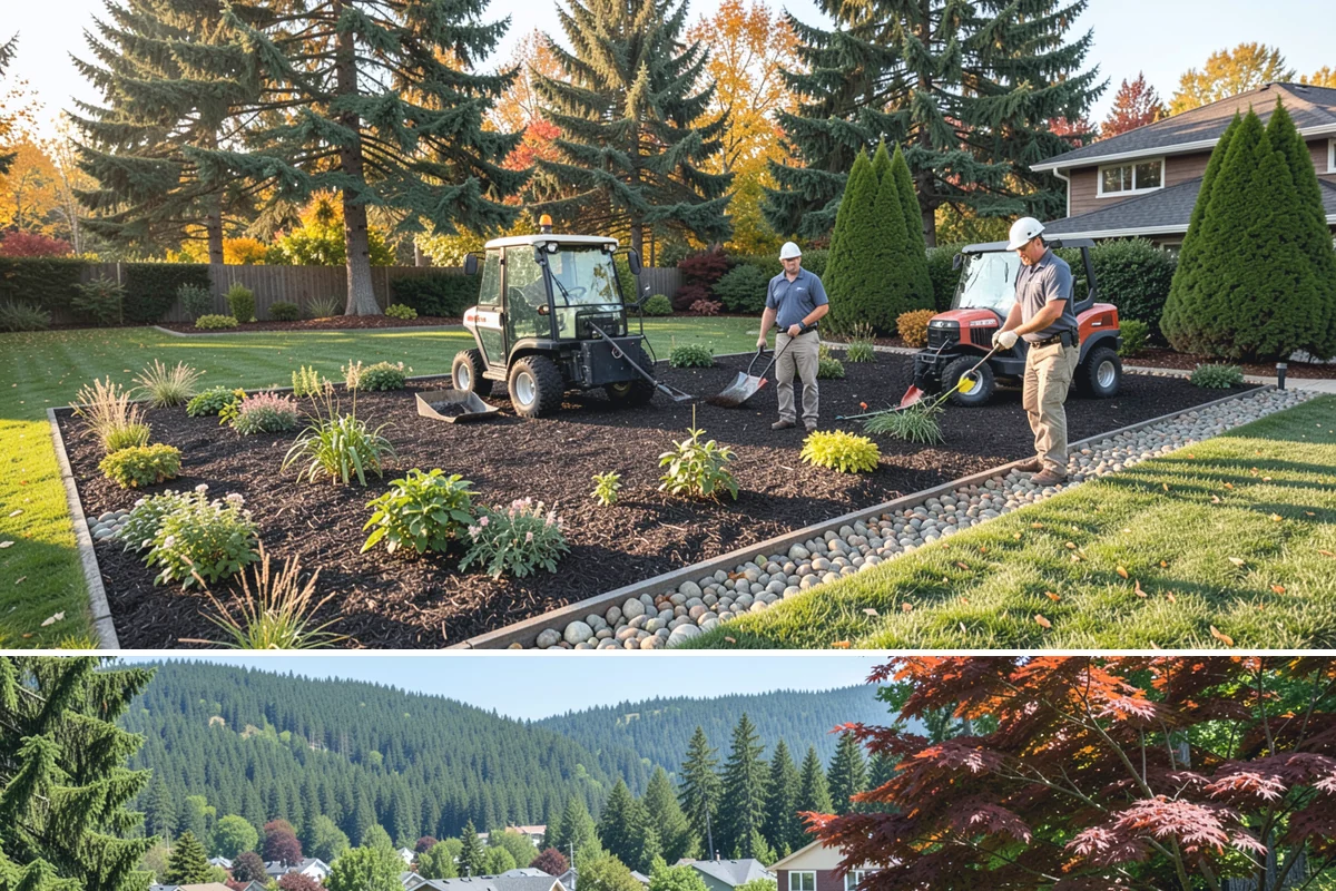 Waterfall Installation in Index, Snohomish County, WA - Best built spring through fall.