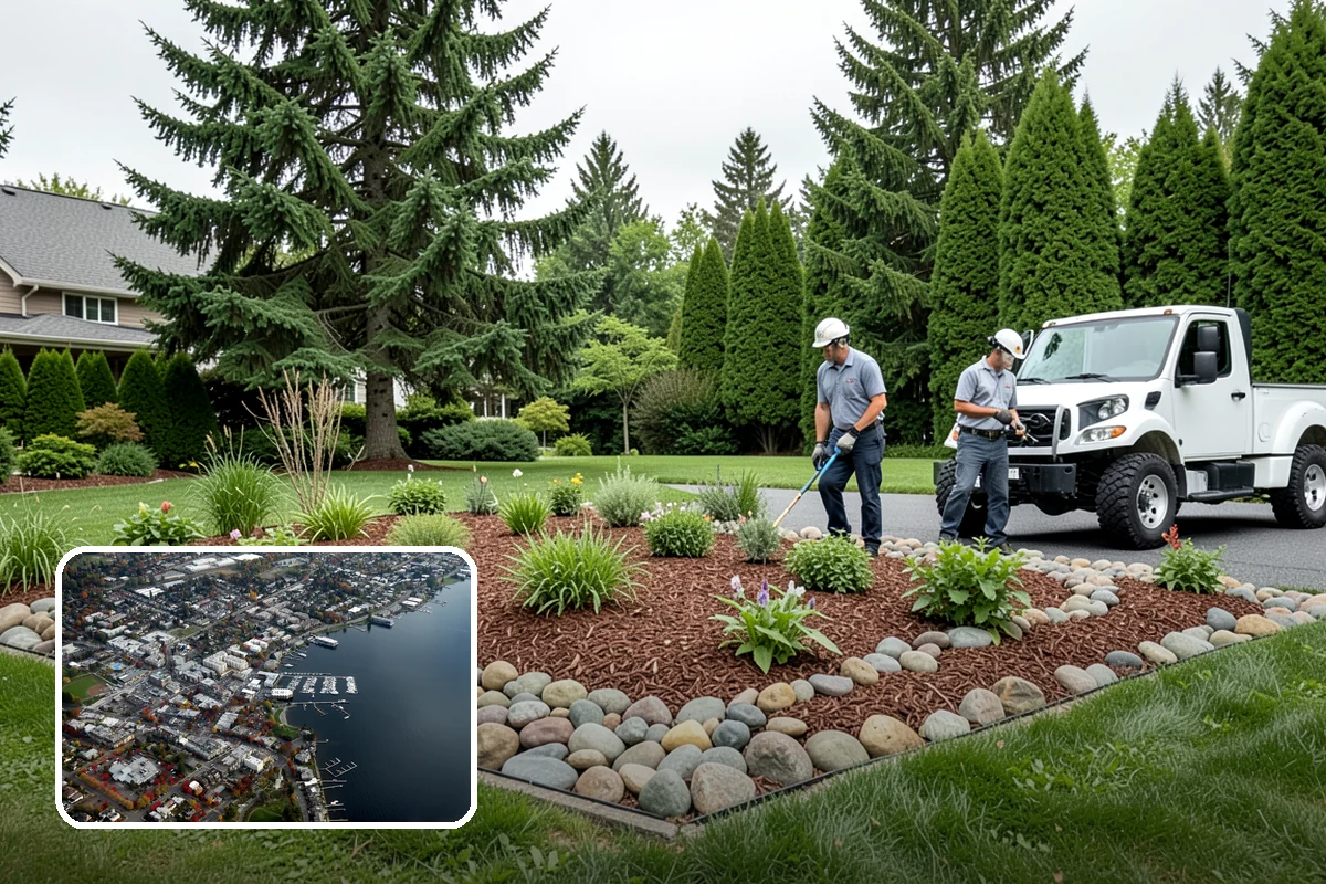 Waterfall Installation in Kirkland, King County, WA - The sight and sound of cascading water
