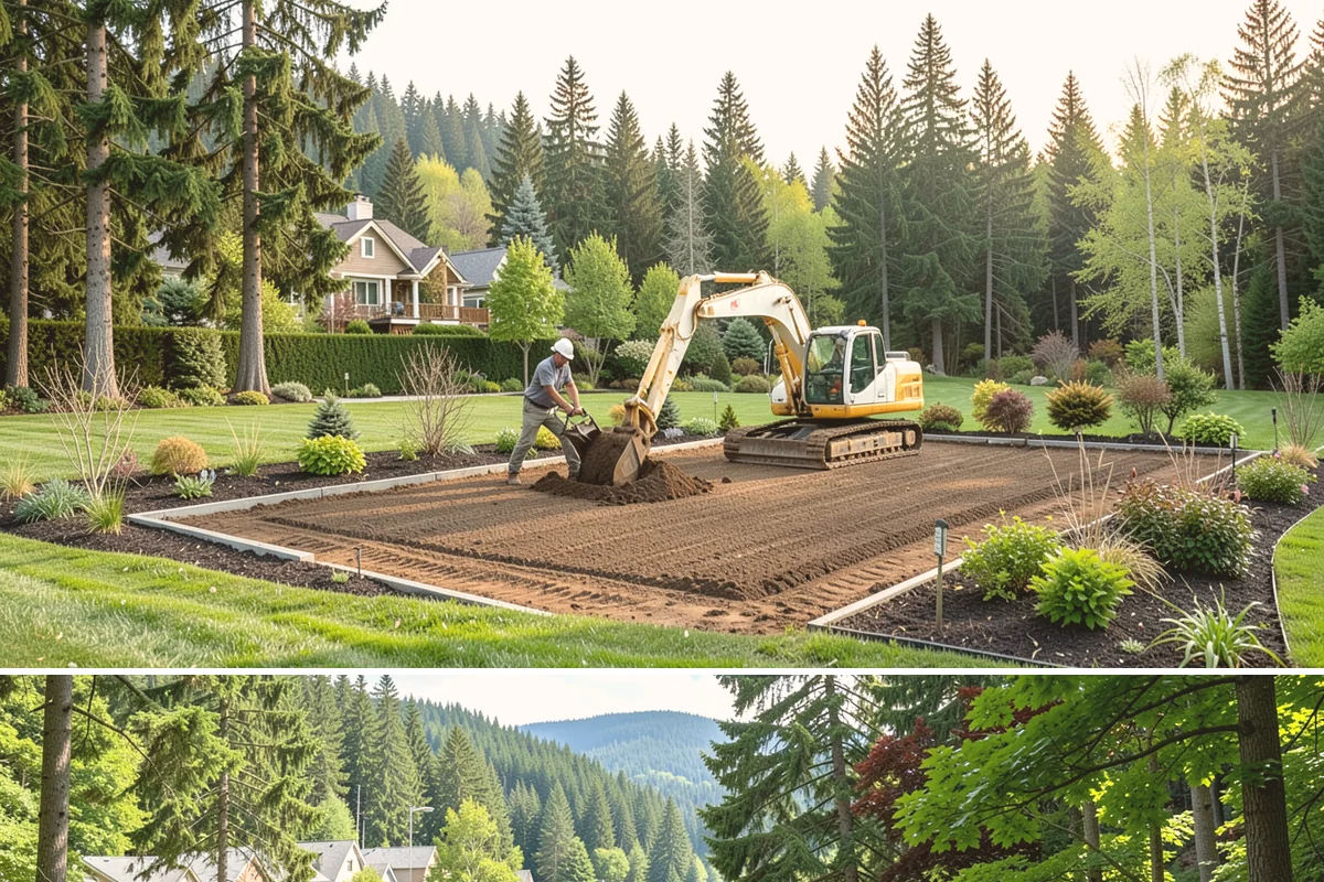Waterfall Installation in Lake Forest Park, King County, WA - Best built spring through fall.