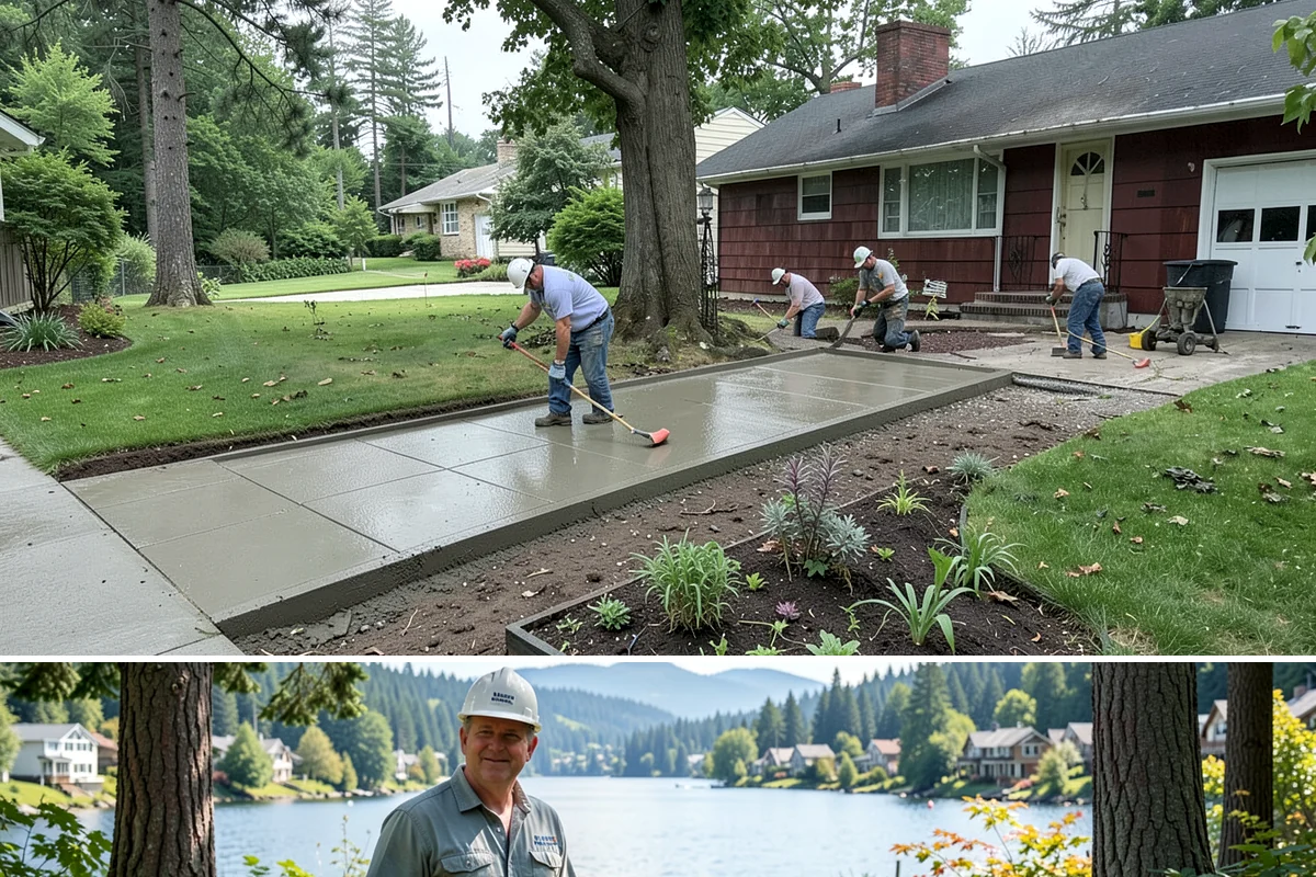 Waterfall Installation in Milton, King County, WA - Best built spring through fall.