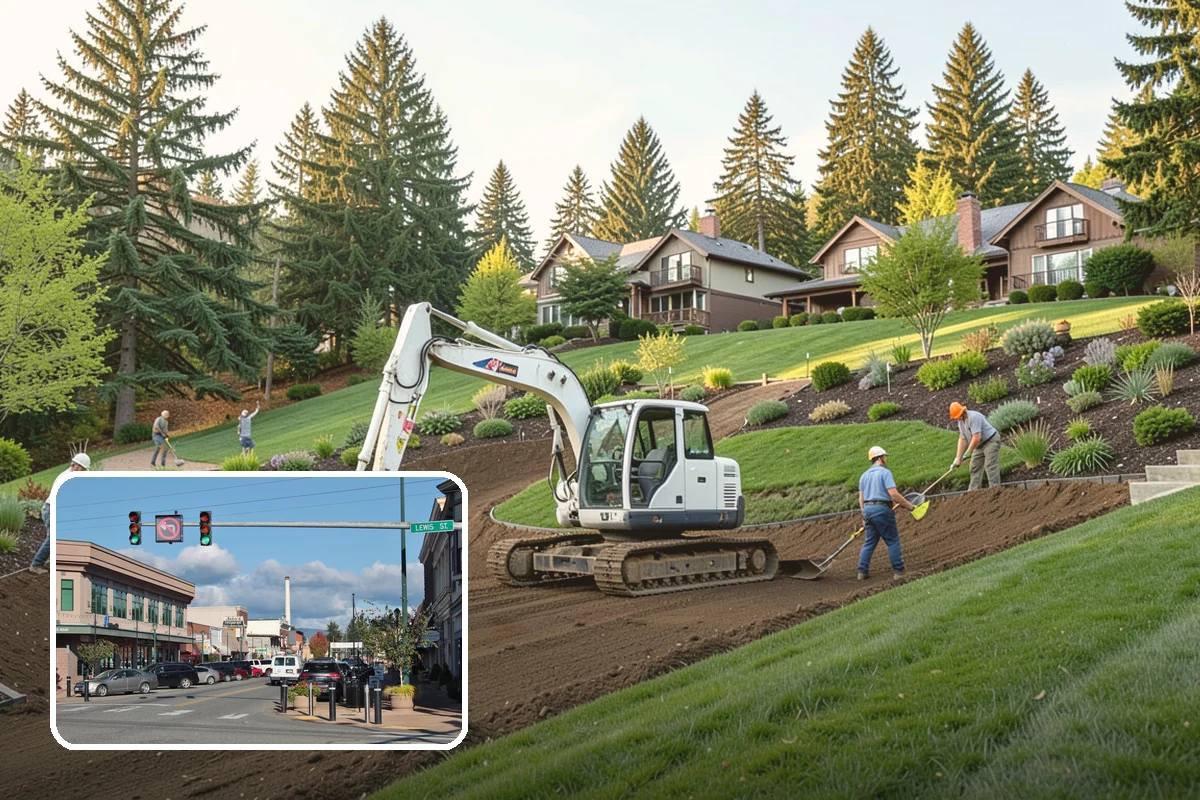 Waterfall Installation in Monroe, Snohomish County, WA - The sight and sound of cascading water
