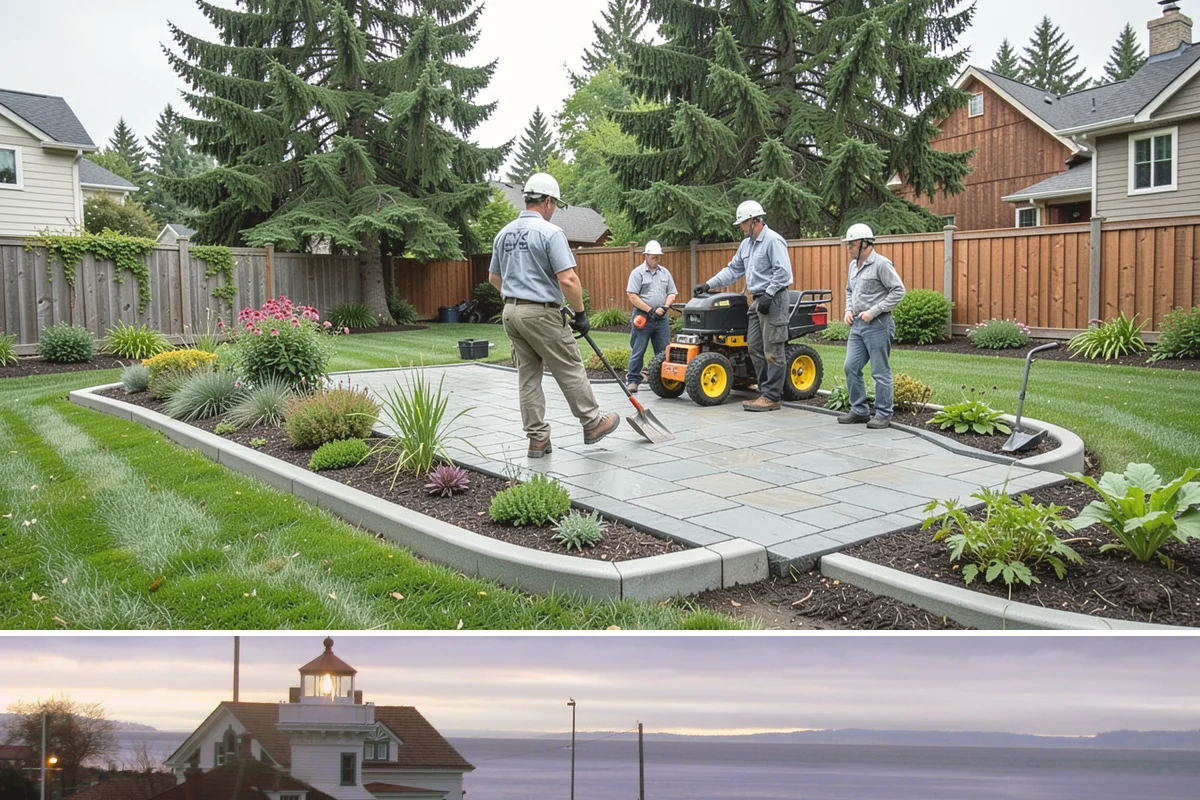 Waterfall Installation in Mukilteo, Snohomish County, WA - Best built spring through fall.