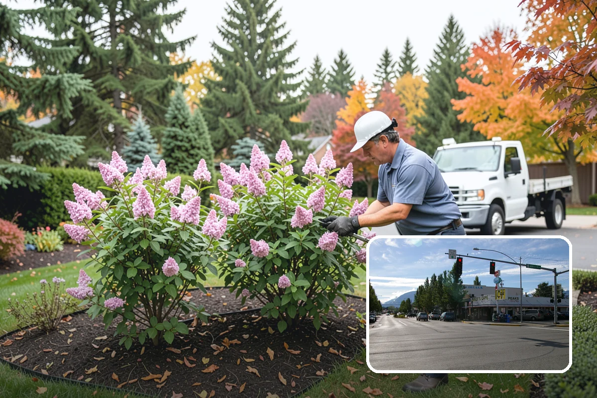 Waterfall Installation in North Bend, King County, WA - The sight and sound of cascading water