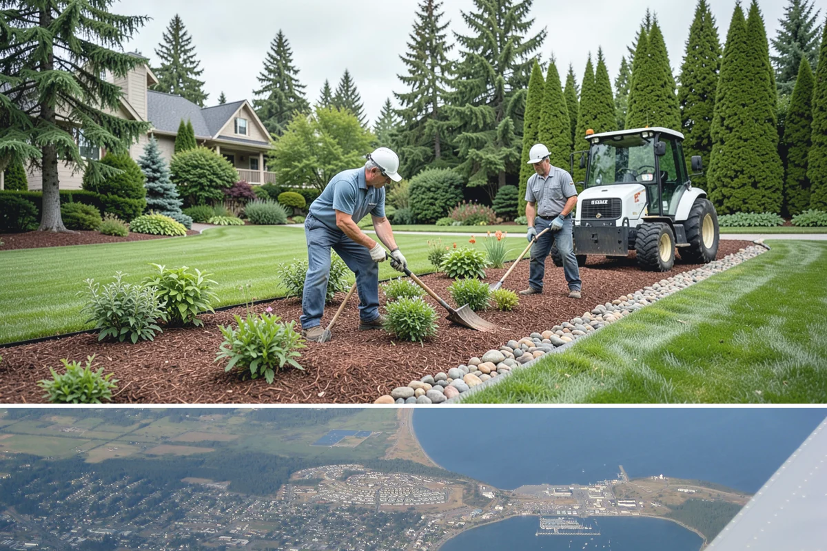 Waterfall Installation in Oak Harbor, Island County, WA - Best built spring through fall.