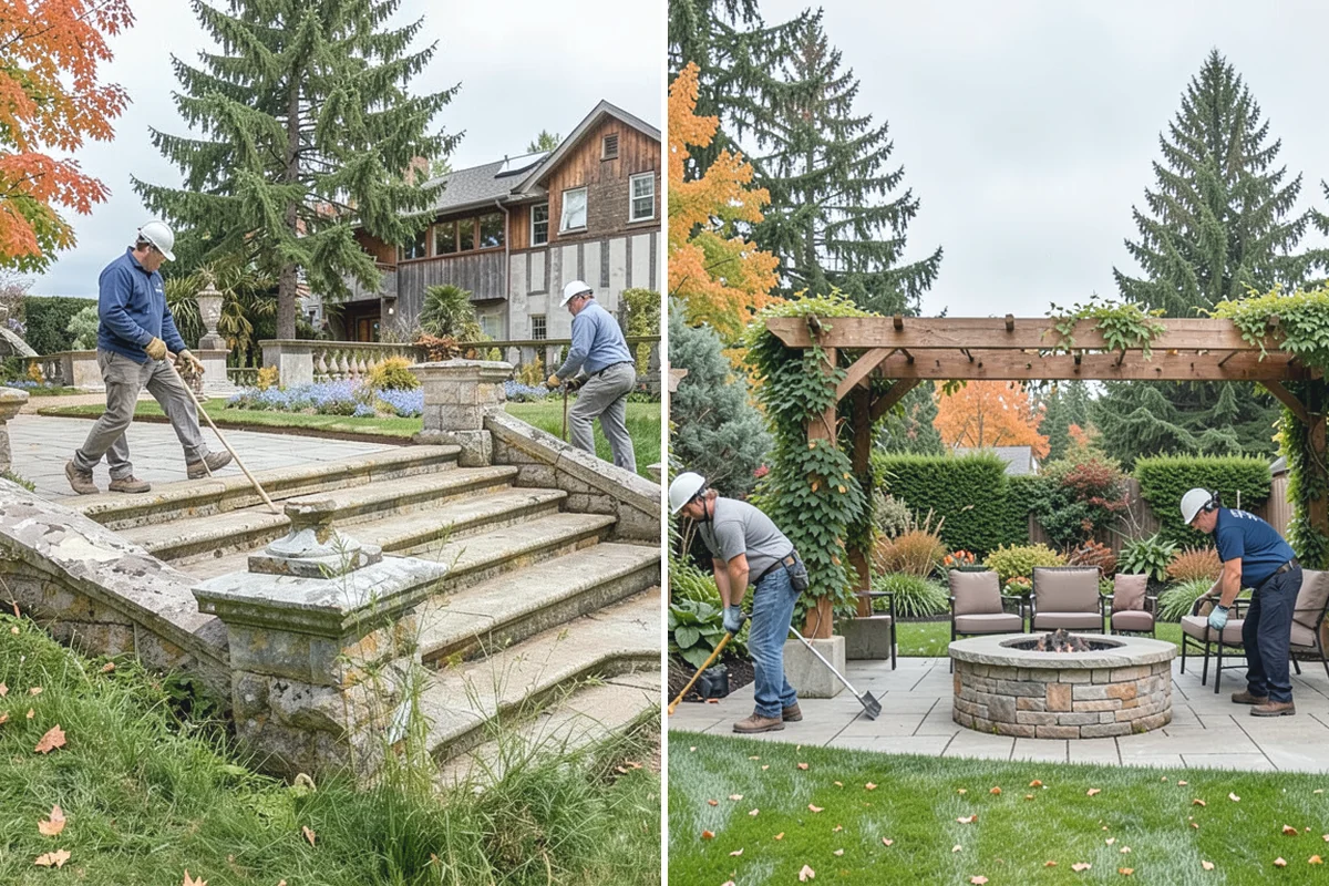 Waterfall Installation in Roy, Pierce County, WA - Design the waterfall and water path