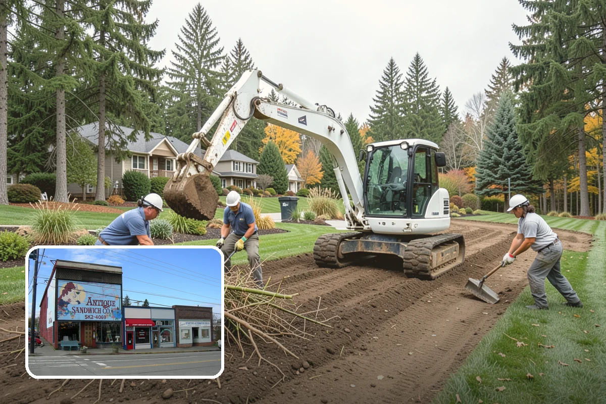 Waterfall Installation in Ruston, Pierce County, WA - The sight and sound of cascading water