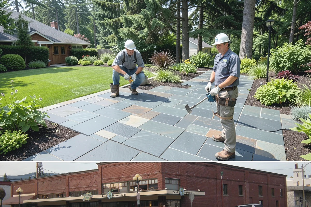 Waterfall Installation in Sedro-Woolley, Skagit County, WA - Best built spring through fall.