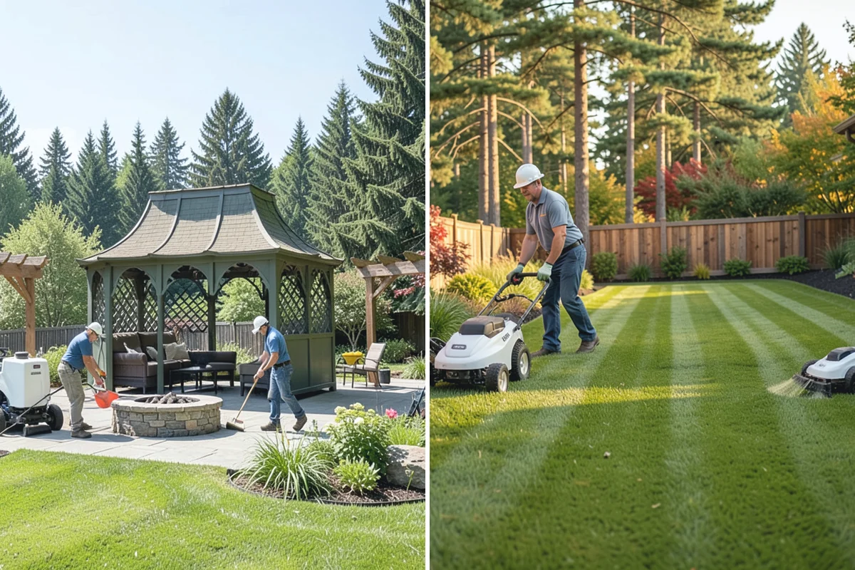 Waterfall Installation in South Prairie, Pierce County, WA - Design the waterfall and water path