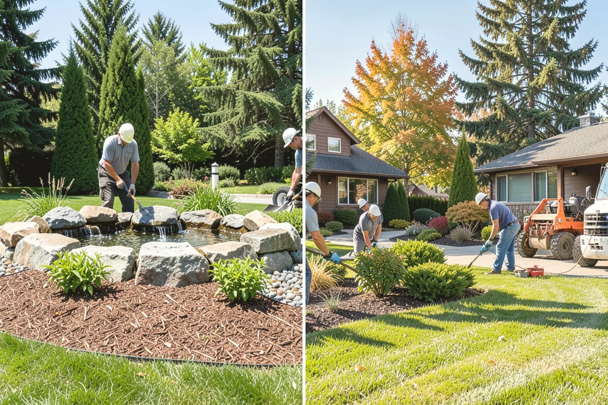 Waterfall Installation in Steilacoom, Pierce County, WA - Design the waterfall and water path