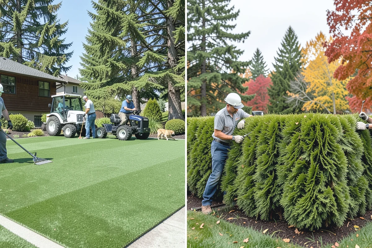 Waterfall Installation in Woodinville, King County, WA - Design the waterfall and water path