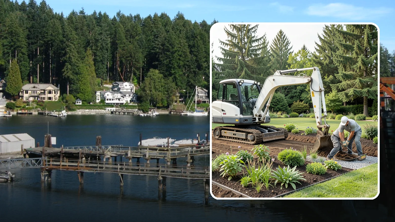 Weed Removal in Gig Harbor, Pierce County, WA - Comprehensive weed removal across beds, hardscapes, and gravel to reclaim a clean, tidy landscape.