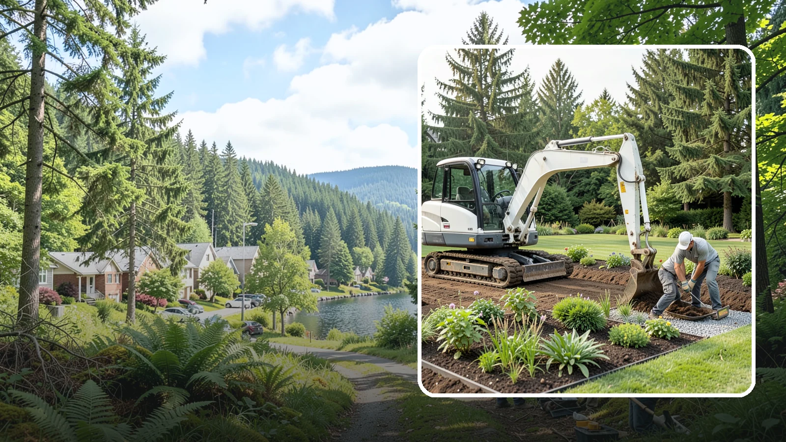 Weed Removal in Lake Forest Park, King County, WA - Comprehensive weed removal across beds, hardscapes, and gravel to reclaim a clean, tidy landscape.