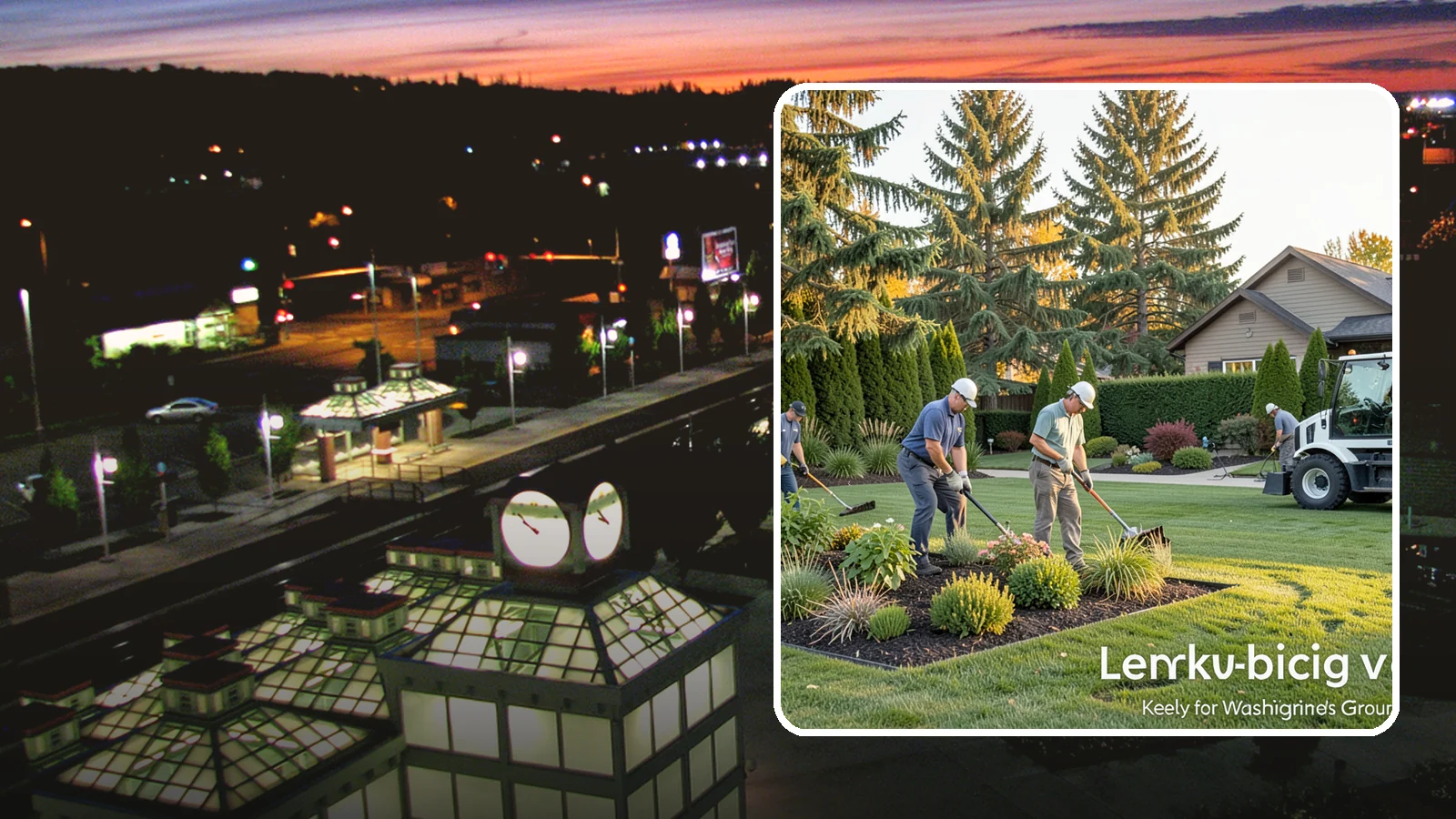 Weekly Landscape Maintenance in Auburn, King County, WA - High-frequency grounds care that keeps busy, high-visibility properties immaculate week after week.