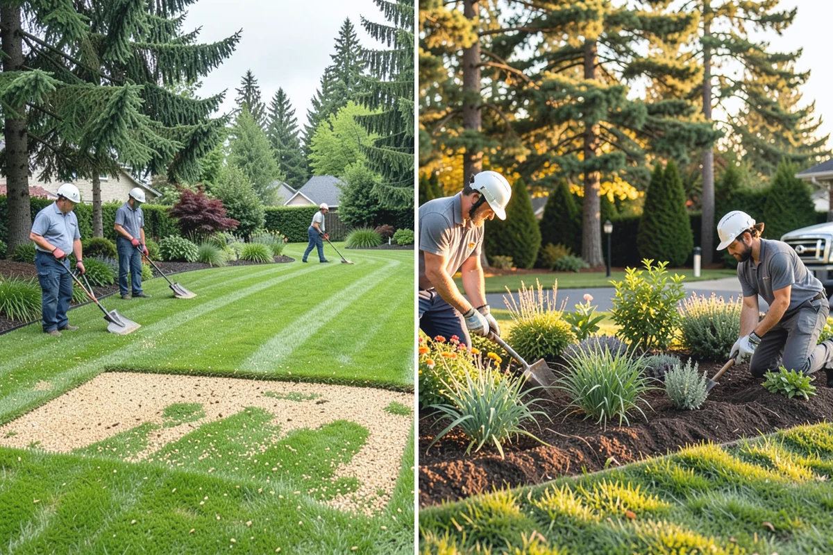 Weekly Landscape Maintenance in Bonney Lake, Pierce County, WA - Confirm weekly service is warranted by growth and visibility needs