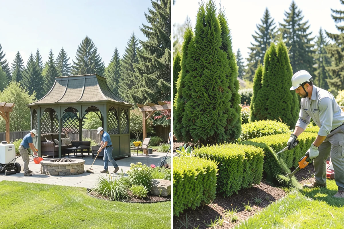 Weekly Landscape Maintenance in Carbonado, Pierce County, WA - Confirm weekly service is warranted by growth and visibility needs