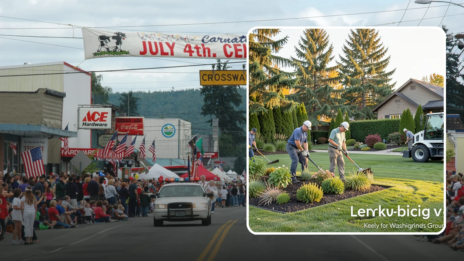 Weekly Landscape Maintenance in Carnation, King County, WA - High-frequency grounds care that keeps busy, high-visibility properties immaculate week after week.