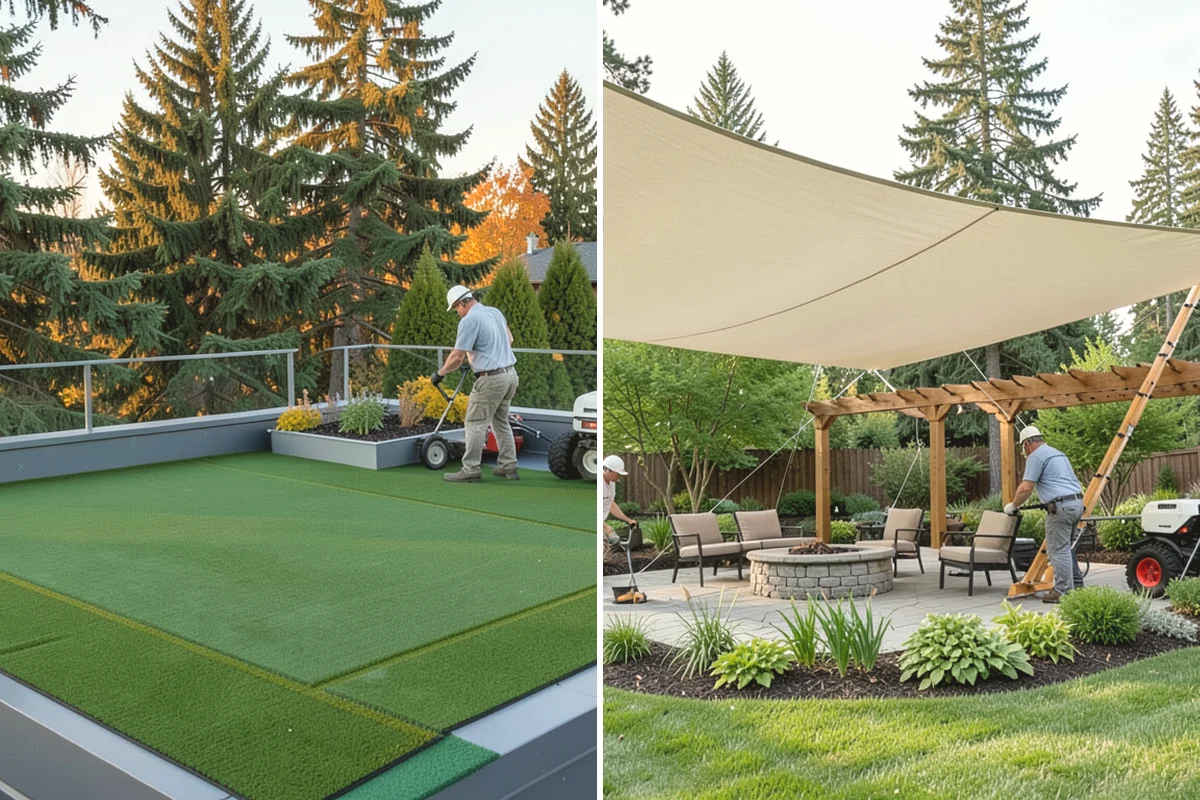 Weekly Landscape Maintenance in Carnation, King County, WA - Confirm weekly service is warranted by growth and visibility needs
