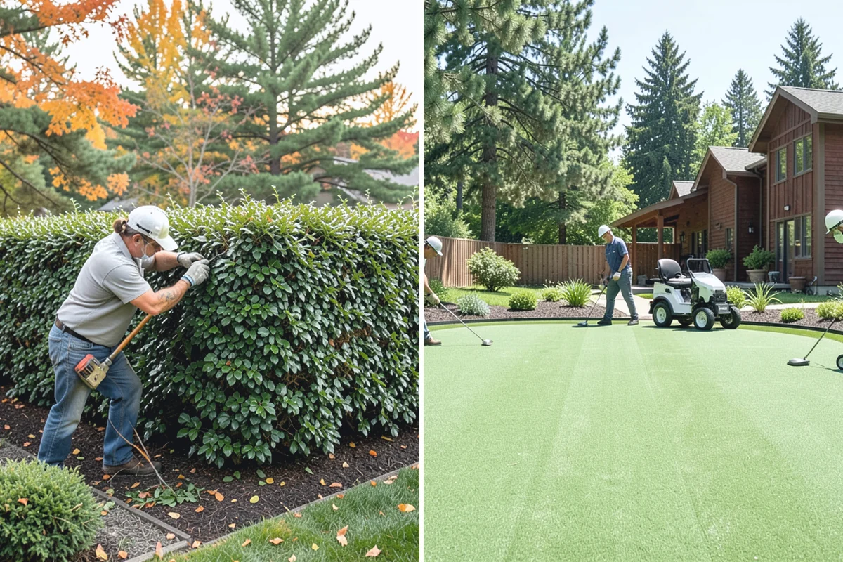 Weekly Landscape Maintenance in Darrington, Snohomish County, WA - Confirm weekly service is warranted by growth and visibility needs
