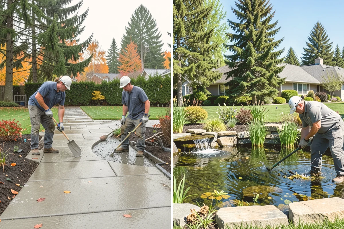 Weekly Landscape Maintenance in Eatonville, Pierce County, WA - Confirm weekly service is warranted by growth and visibility needs