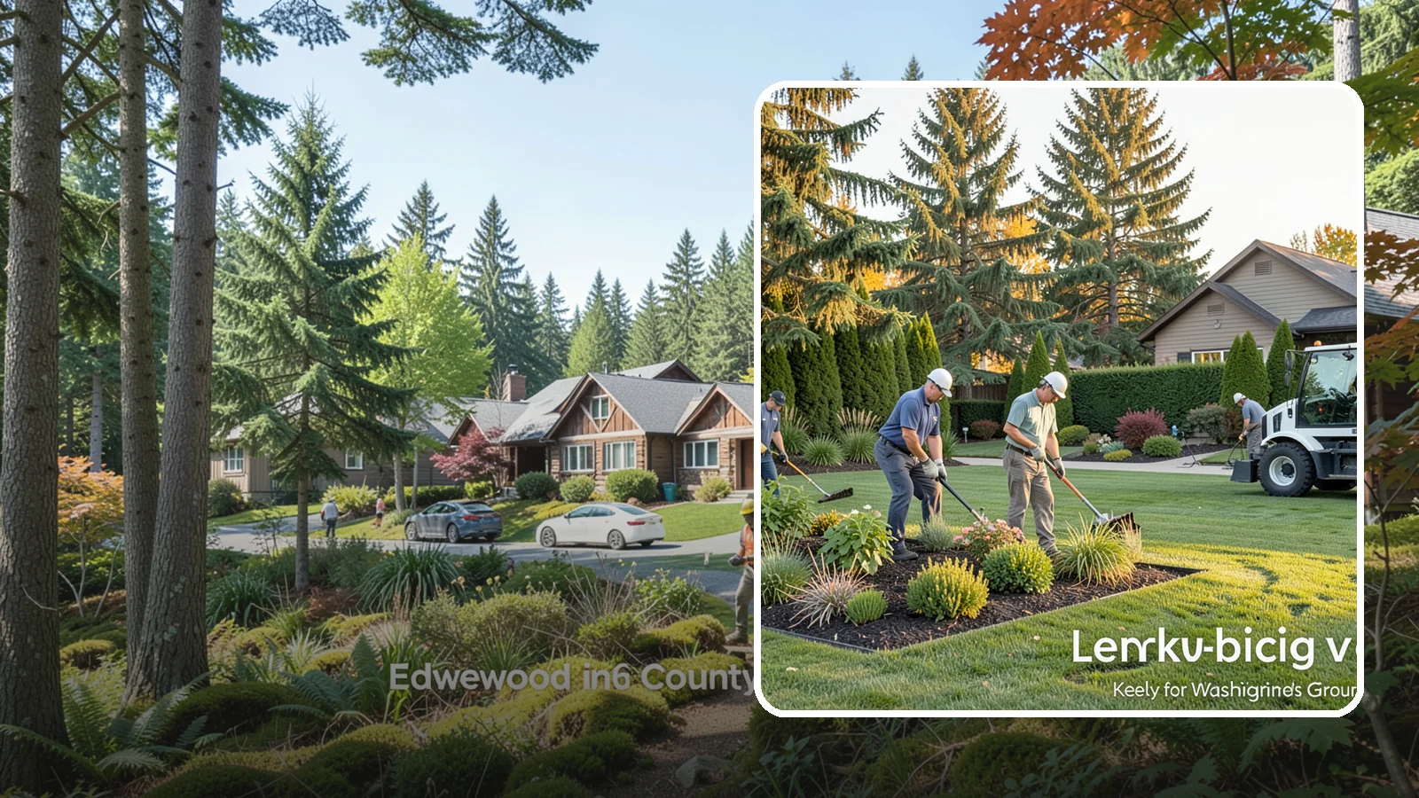 Weekly Landscape Maintenance in Edgewood, Pierce County, WA - High-frequency grounds care that keeps busy, high-visibility properties immaculate week after week.