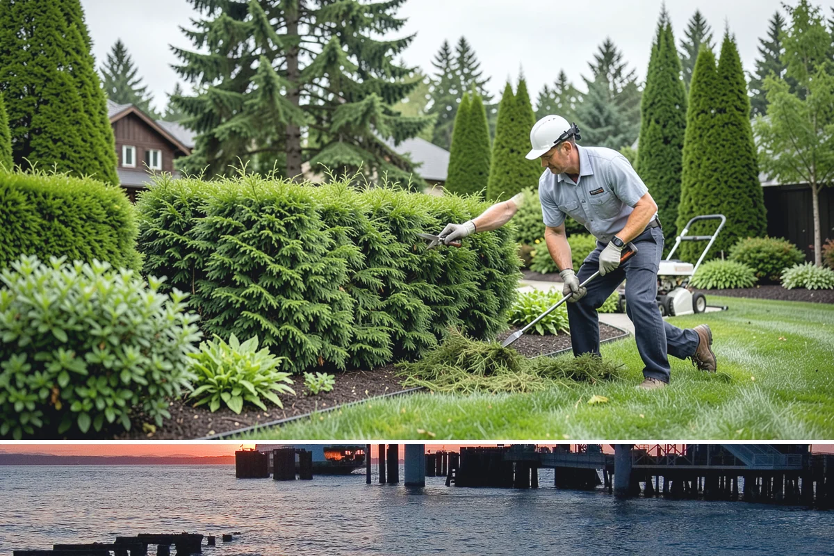 Weekly Landscape Maintenance in Edmonds, Snohomish County, WA - Most valuable spring through fall when PNW growth peaks, with the option to reduce frequency during the slower, wetter winter...