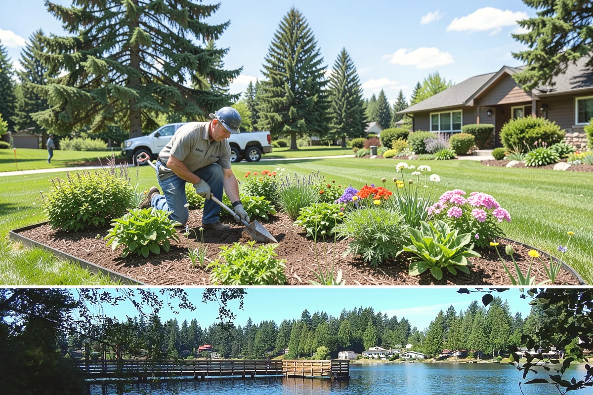 Weekly Landscape Maintenance in Federal Way, King County, WA - Most valuable spring through fall when PNW growth peaks, with the option to reduce frequency during the slower, wetter winter...