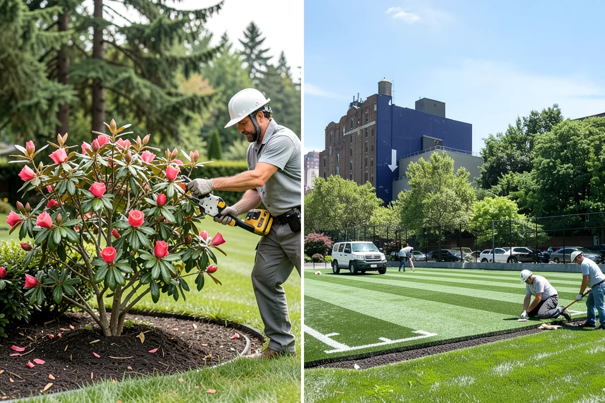 Weekly Landscape Maintenance in Gig Harbor, Pierce County, WA - Confirm weekly service is warranted by growth and visibility needs